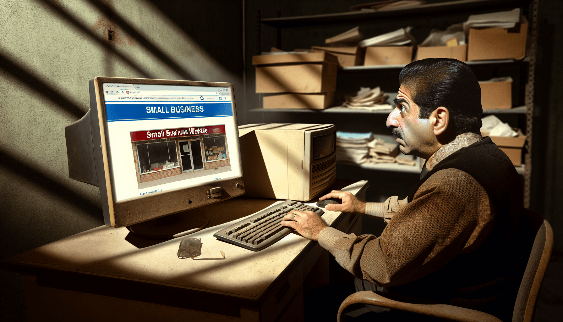 Outdated website driving customers away from small businesses